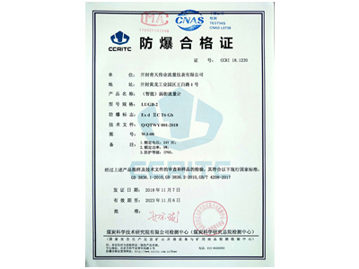 （智能）渦街香蕉视频黄下载防爆證